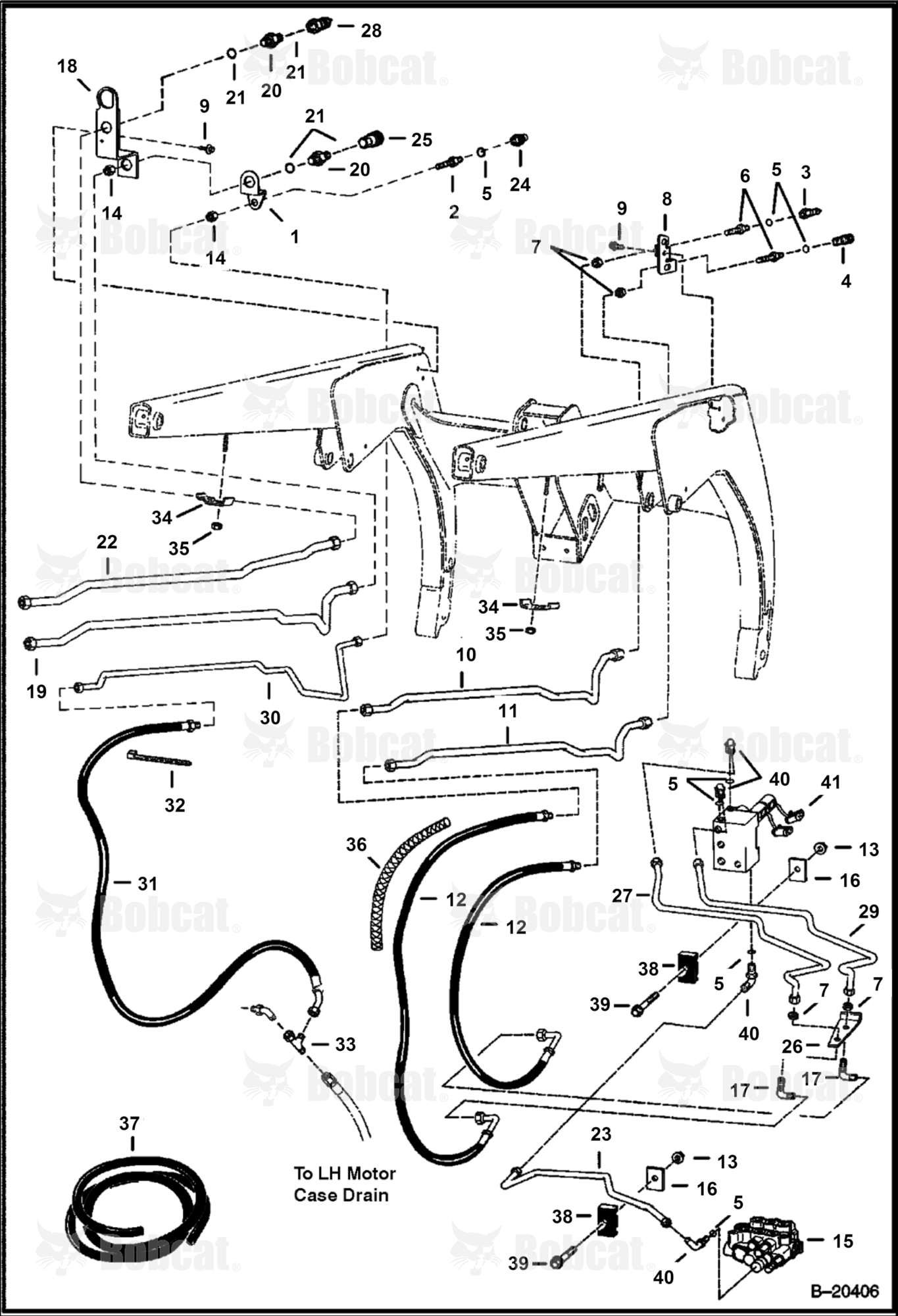 High Horsepower Hydraulics (Auxiliary Hydraulics) (W/FF Couplers)