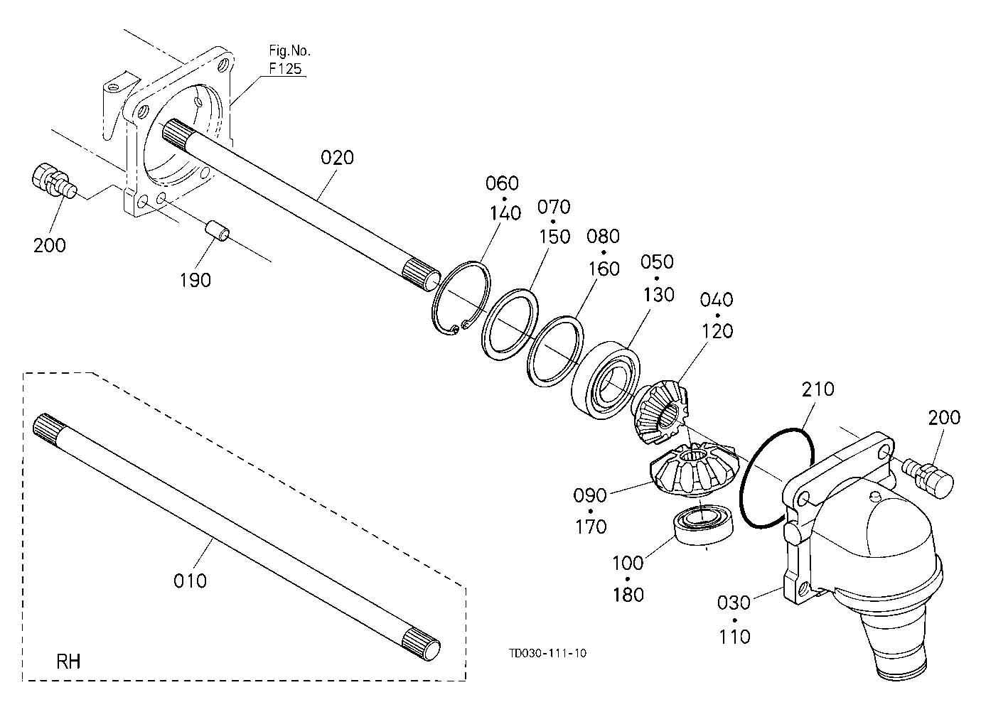 Differential Gear Shaft