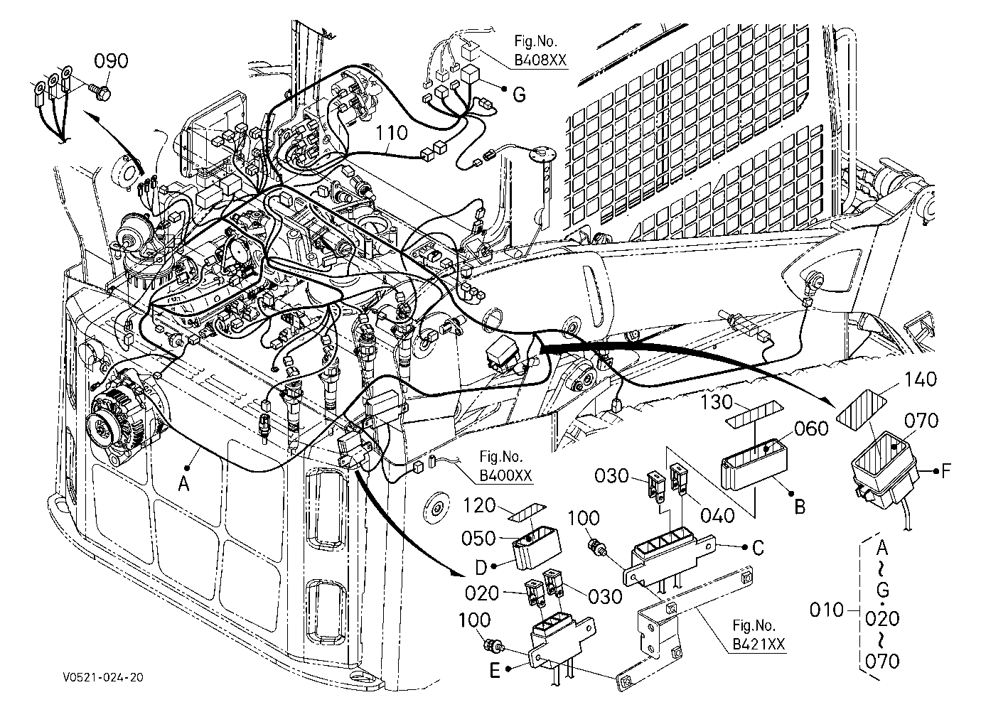 Wire Harness (Engine) [Manual Hitch]