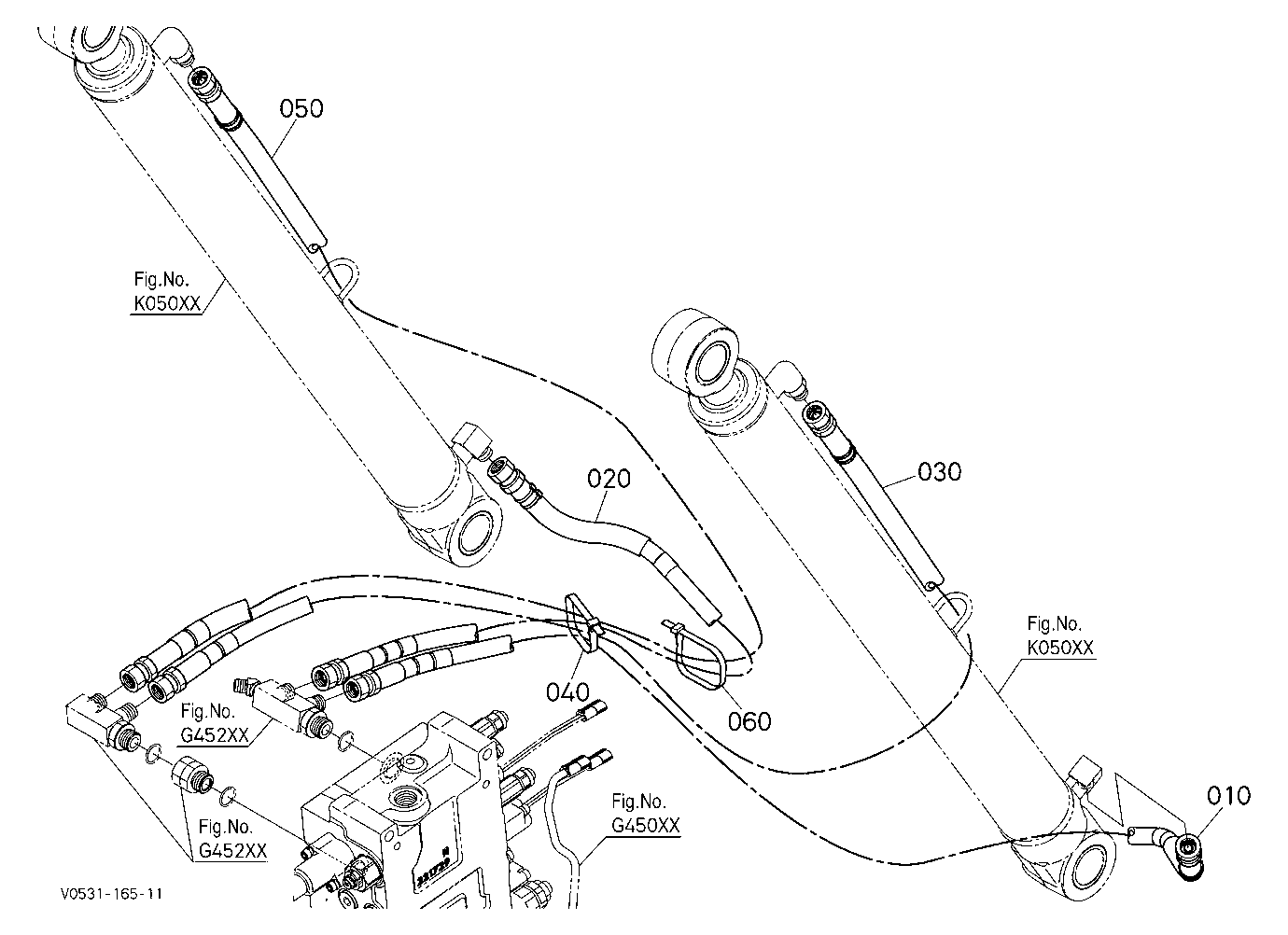 Oil Piping (Arm)