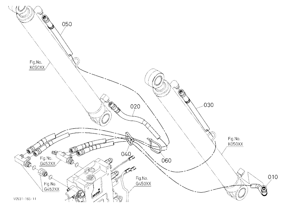 Oil Piping (Arm)