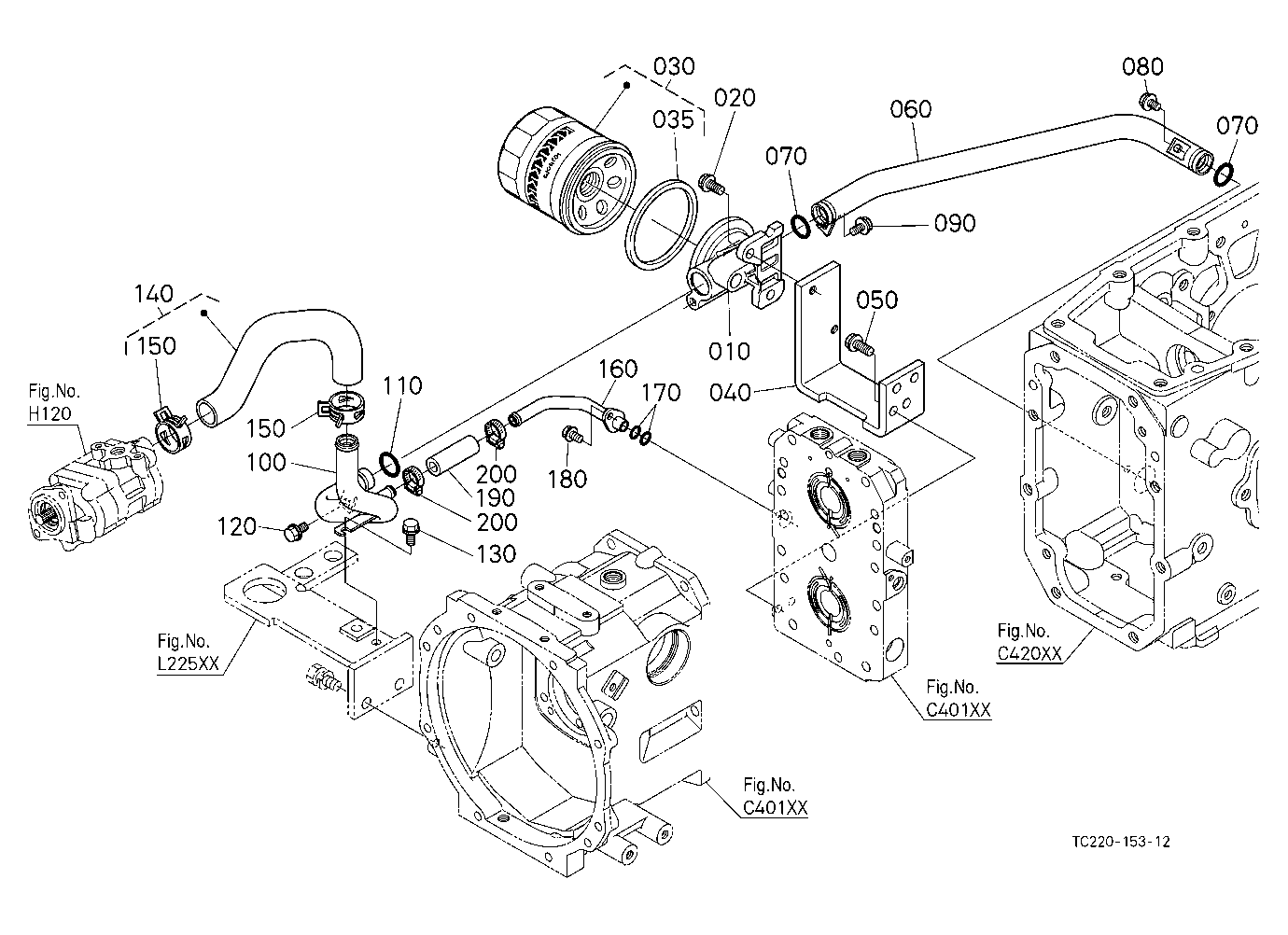 Hydraulic Oil Line(Inlet) [Hst Type]