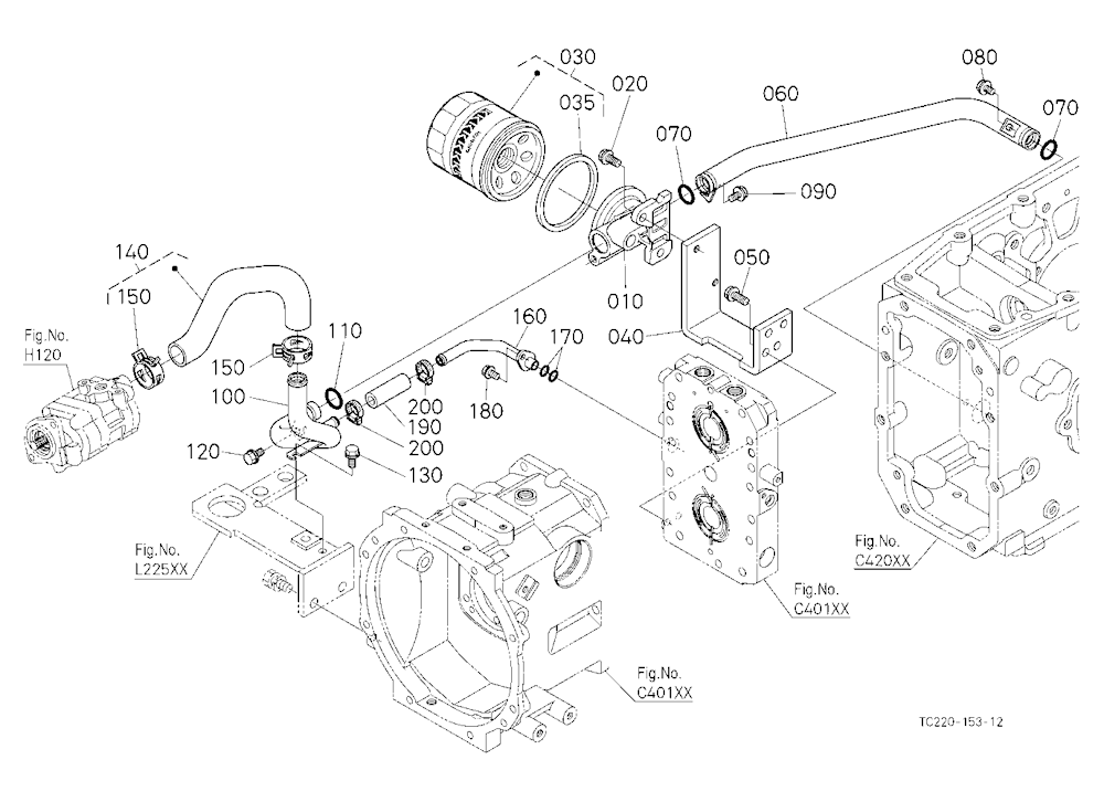Hydraulic Oil Line(Inlet) [Hst Type]