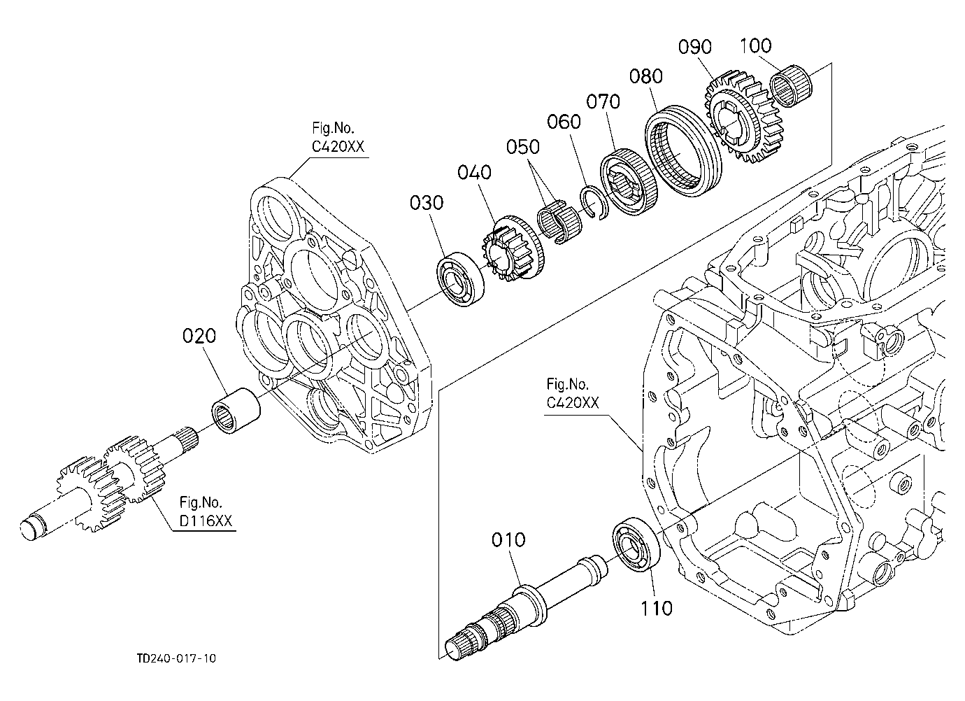 Range Gear Shaft