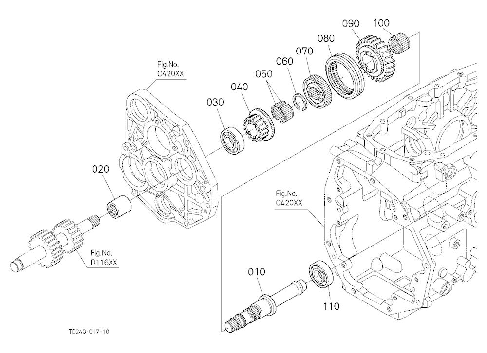 Range Gear Shaft