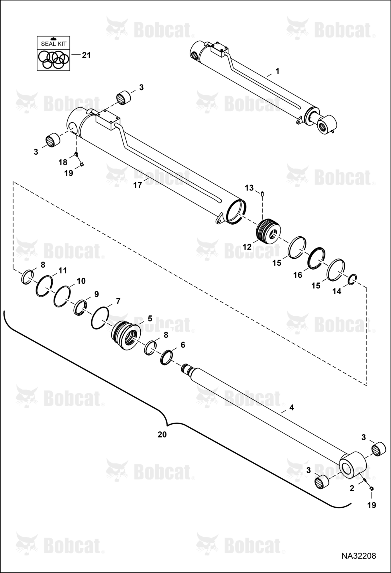 Cylinder  B4ZJ19053 & Above, B4ZN19054 & Above, B4ZP19055 & Above, B4ZR19052 & Above