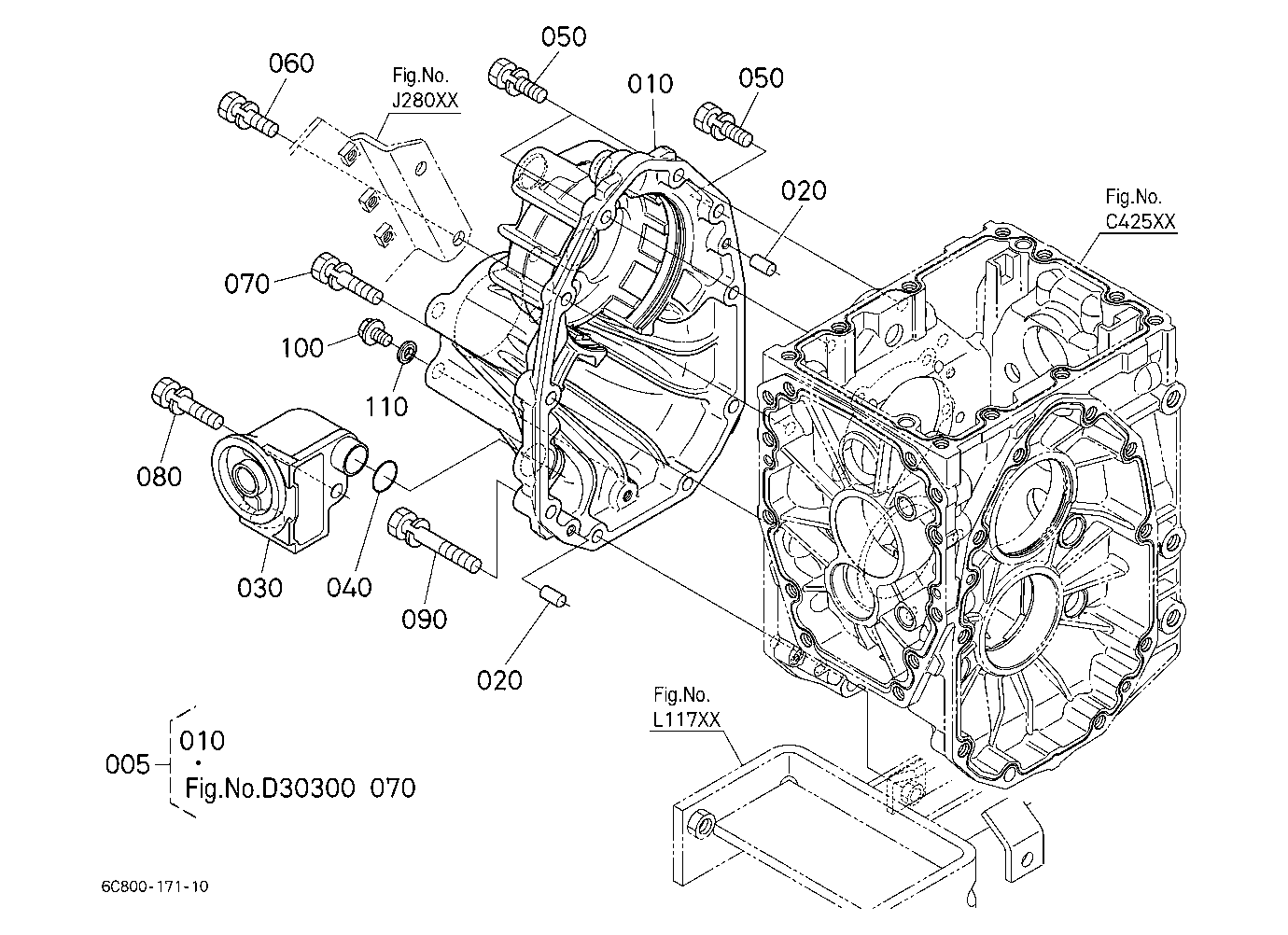 Rear Axle Case Rh