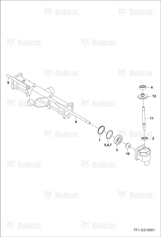 Bevel Gear Shaft Group