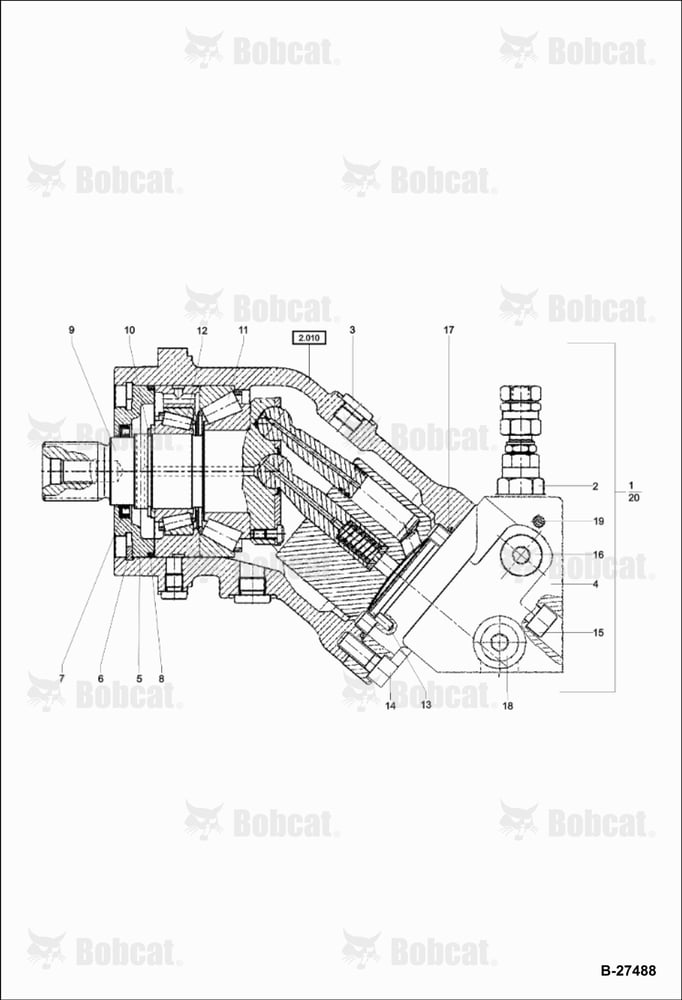Hydraulic Motor - Rotary Drive