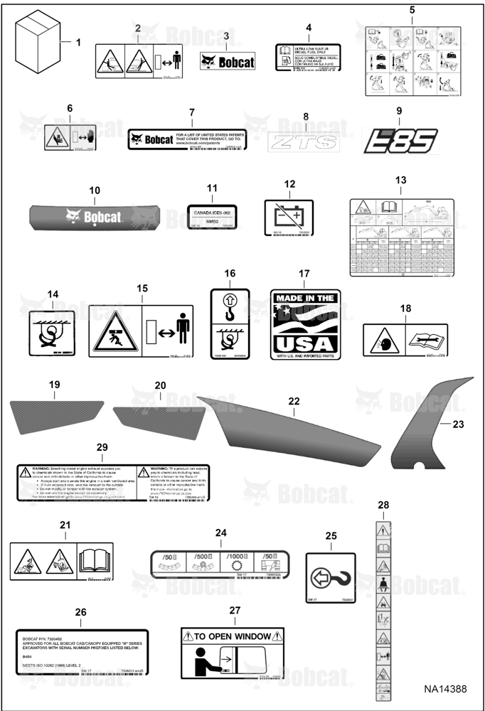 Decals (Outside)