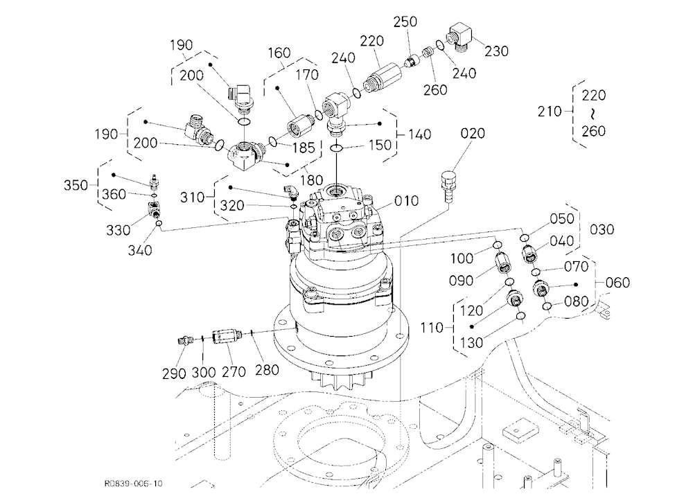 Swivel Motor