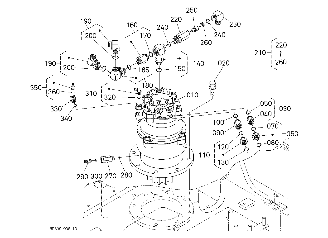 Swivel Motor