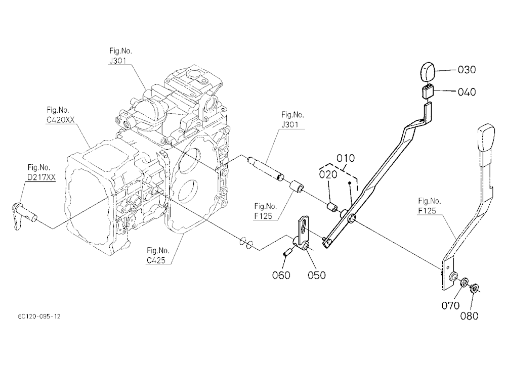 Range Gear Shift Lever