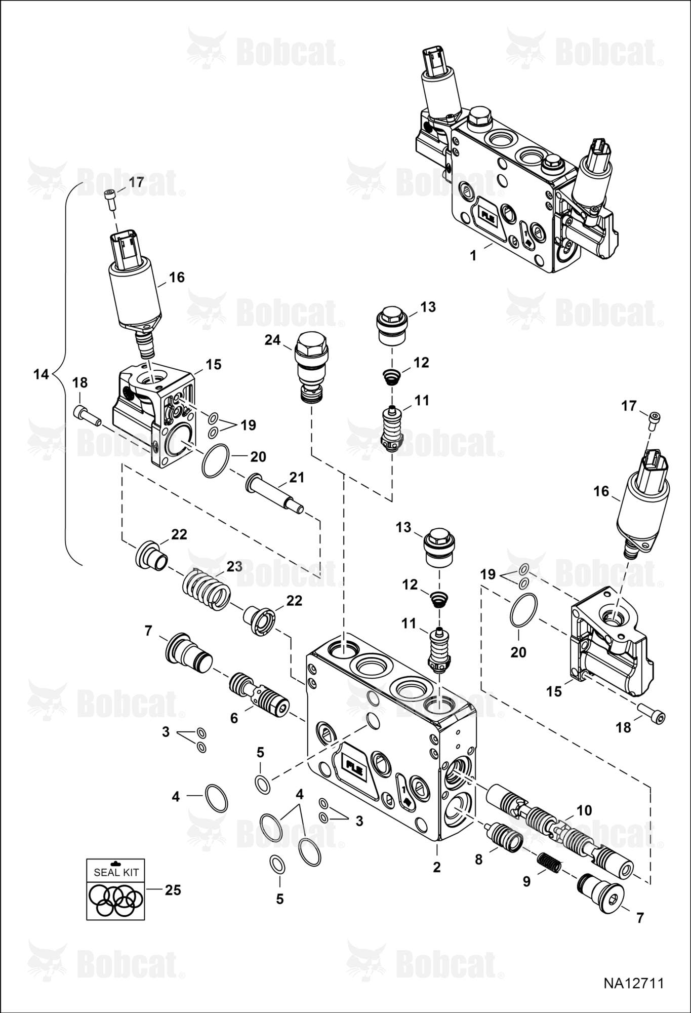Control Valve (Working Section) (Lift)