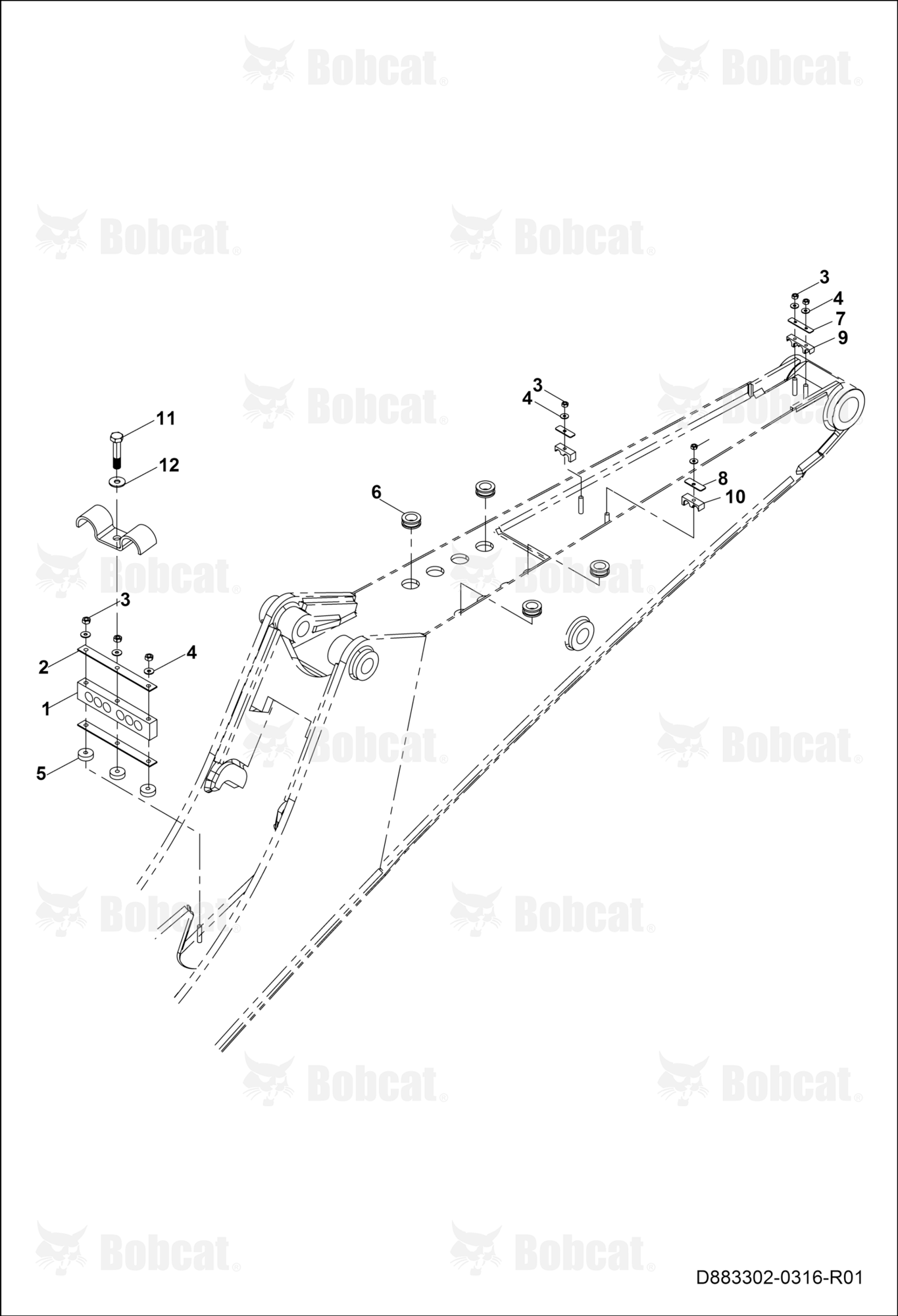 Hydraulic Connections  B4B611001 - B4B611102