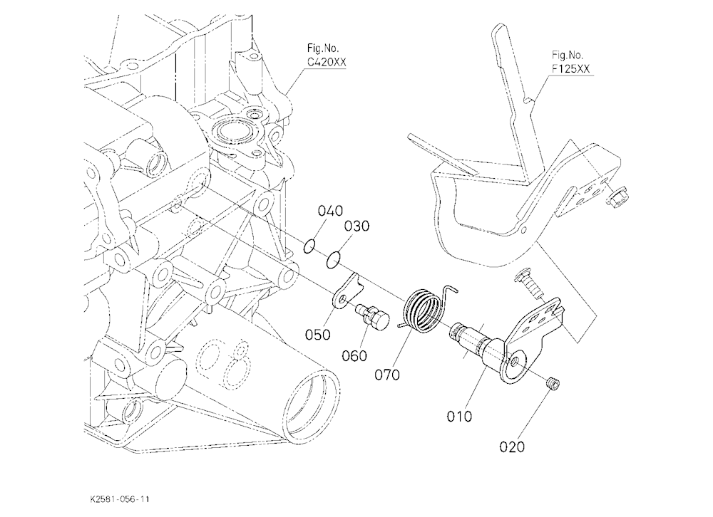 Pto Gear Shift Fork