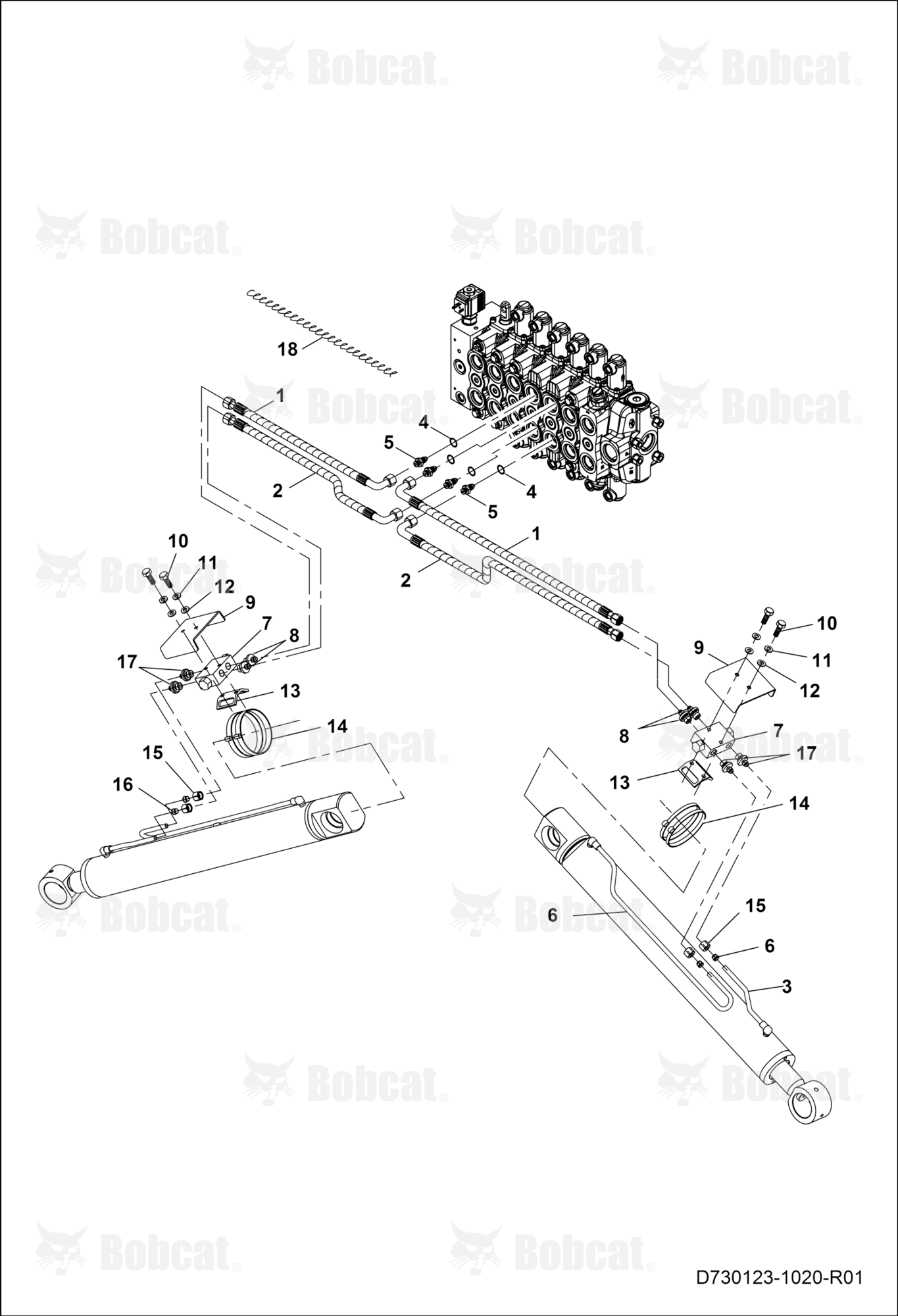 Stabilizer Cylinder CIRCUIT-CENTERMOUNT
