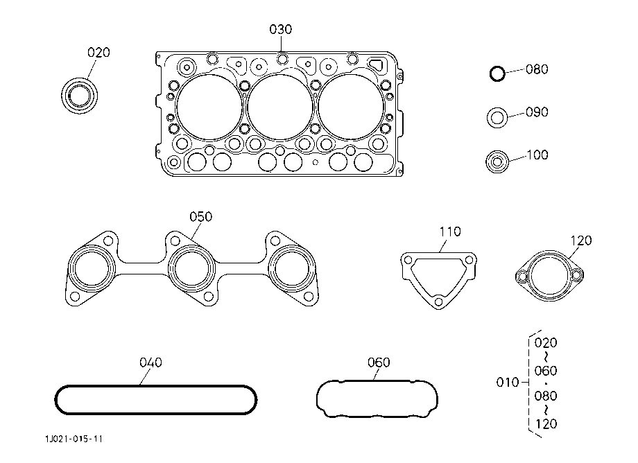 Upper Gasket Kit