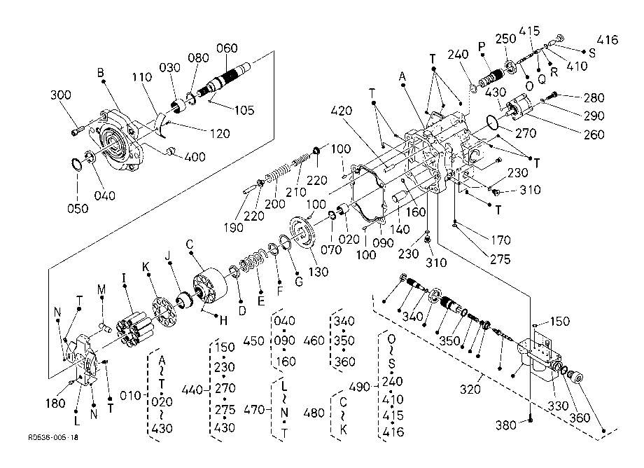 Piston Pump Component Parts
