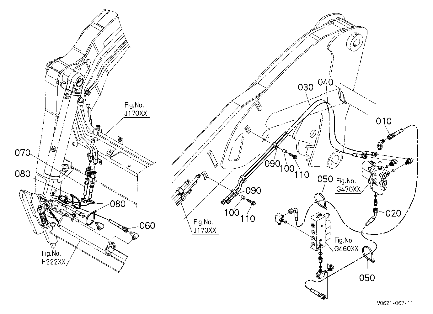 Oil Piping (Hitch) [Hydraulic Hitch[Except High Fl