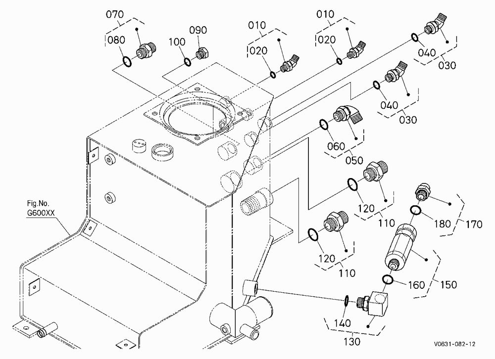 OIL TANK (JOINT) [MECHANICAL HITCH]