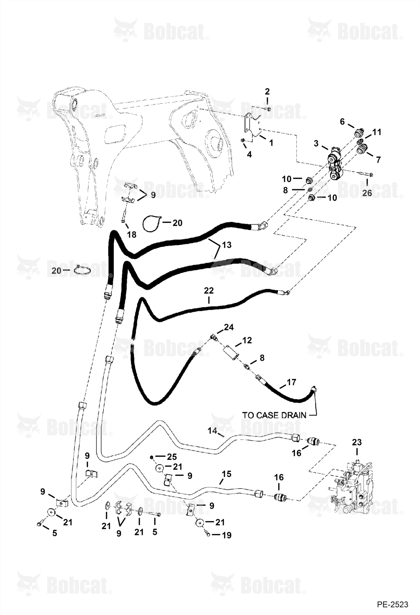 Auxiliary Hydraulics 526016000 & Above, 526112000 & Above, 525815000 & Above, 525912000 & Above