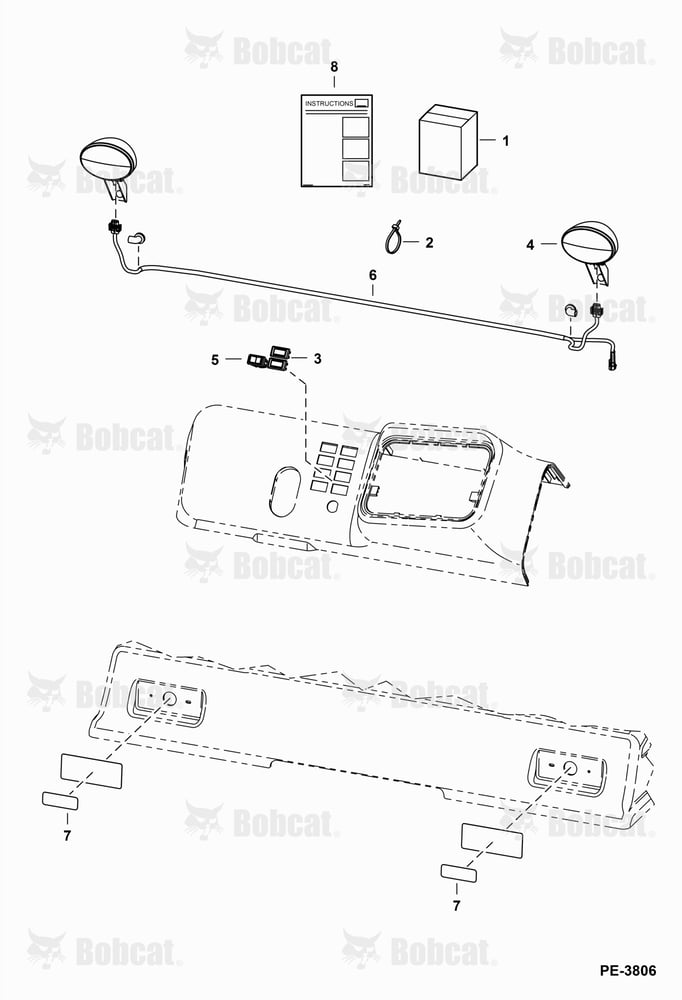 Rear Work Light Kit