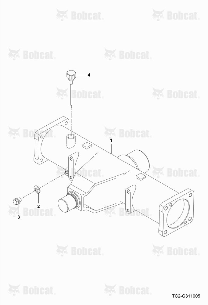 Front Axle (Central Housing)