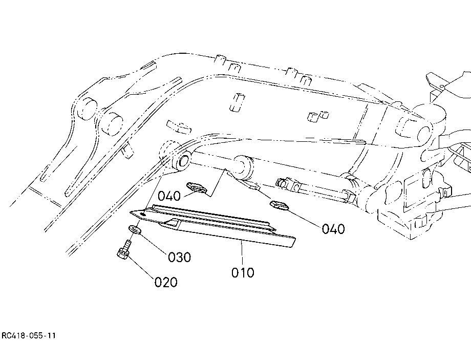 Cylinder Cover (Boom)