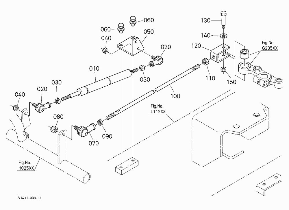 TRAVEL ROD (RH)