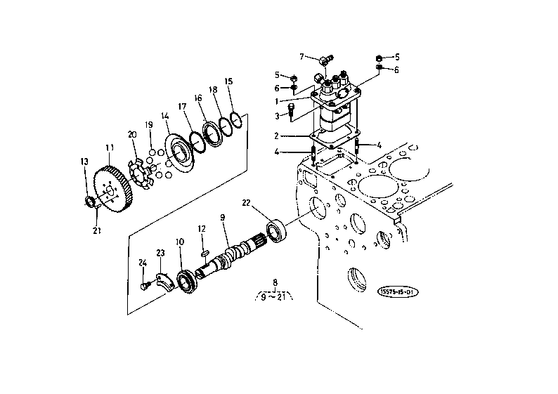 Fuel Camshaft
