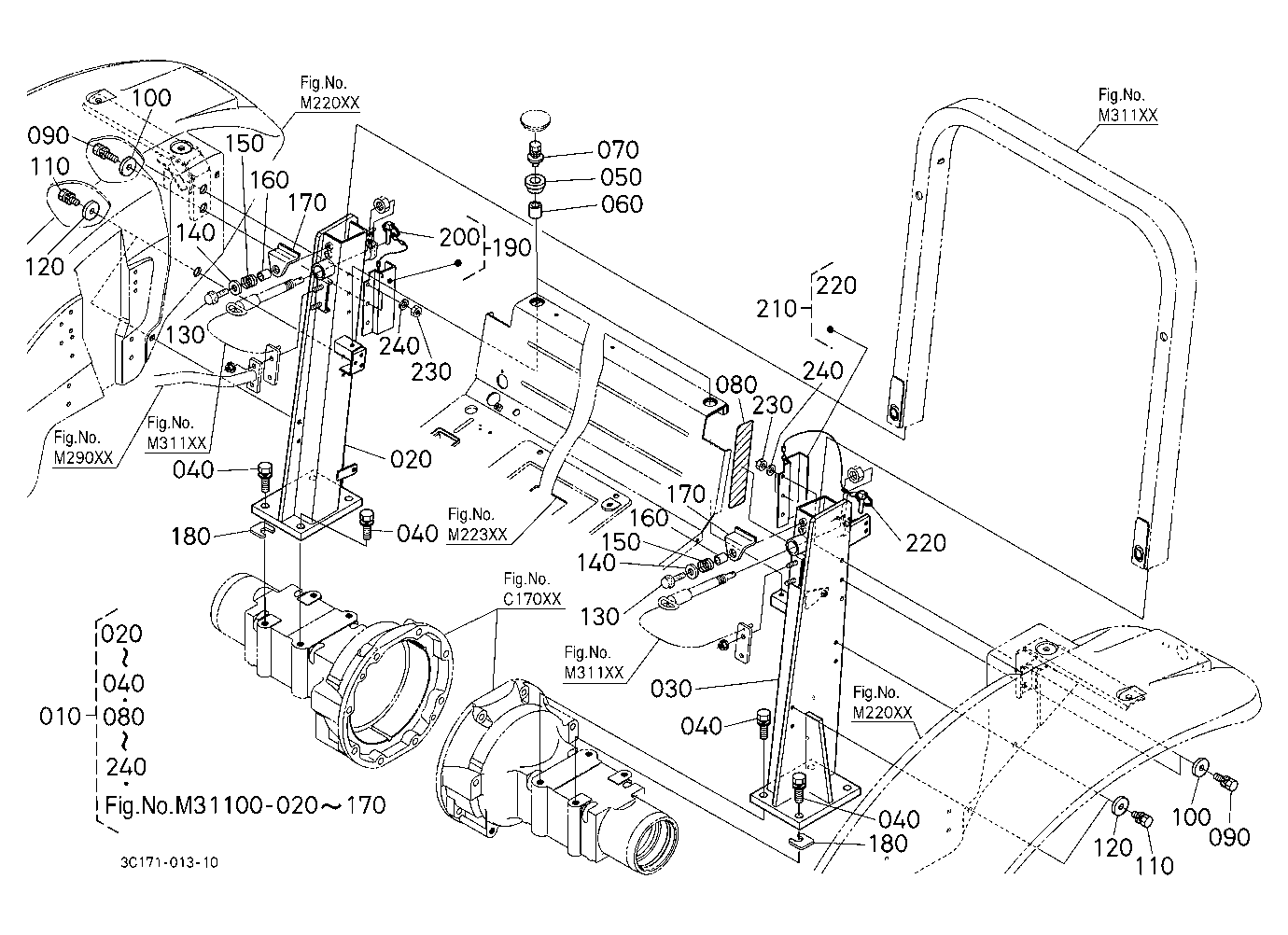Rops 2 (Fender Lower Position) [Except Rear Wheel