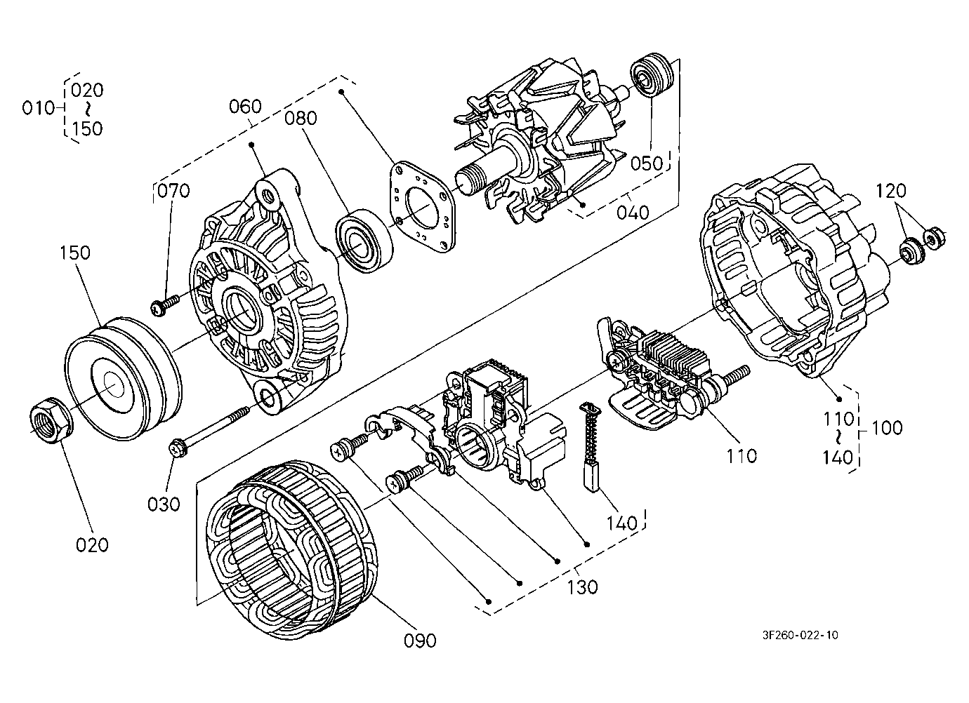 Alternator [Component Parts] [A]