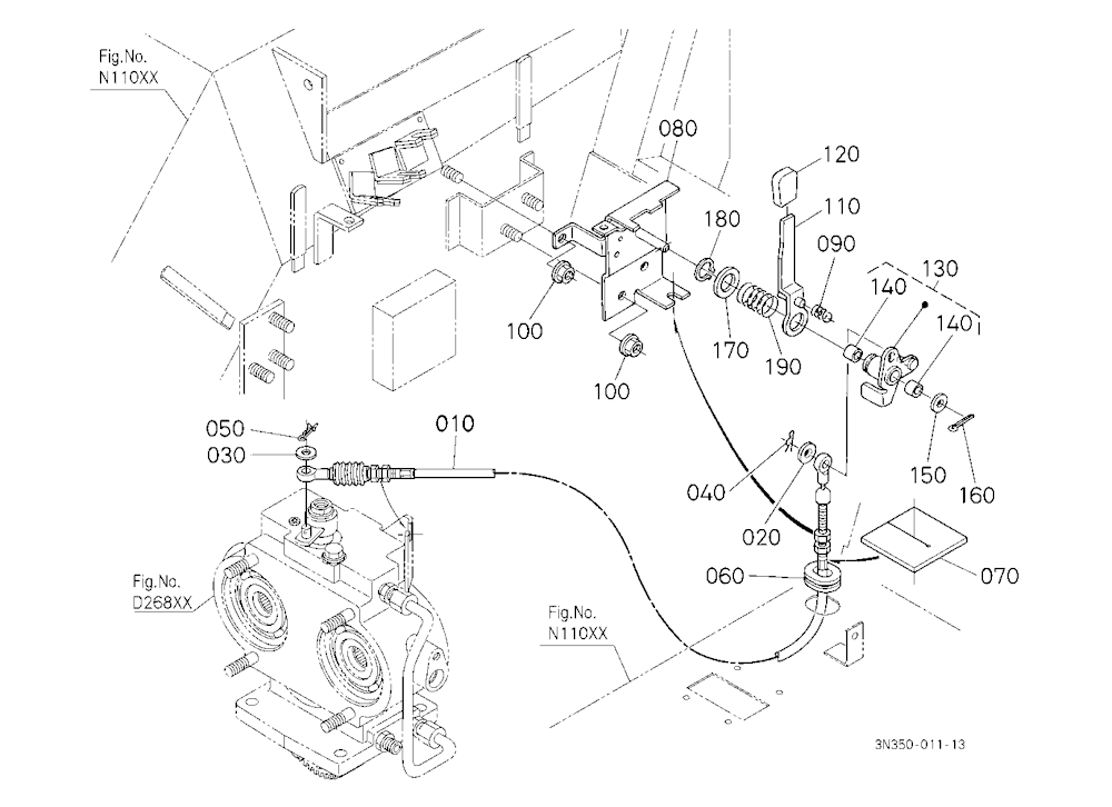 Pto Clutch Lever [Wider Cab Type]