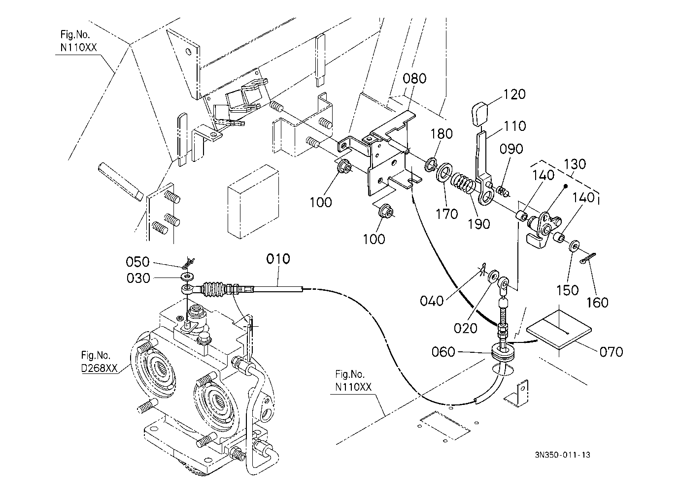 Pto Clutch Lever