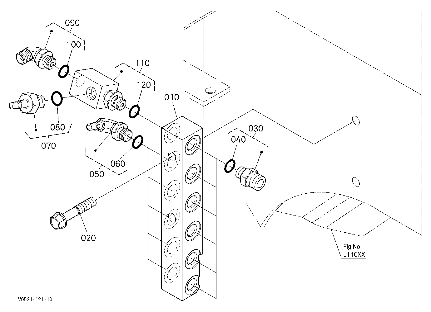 Relay Block (Rh) [Hydraulic Hitch]