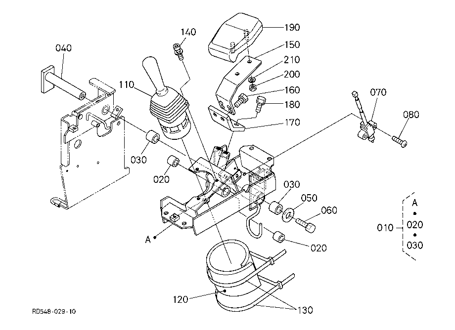 Control Lever (Lever Lh)
