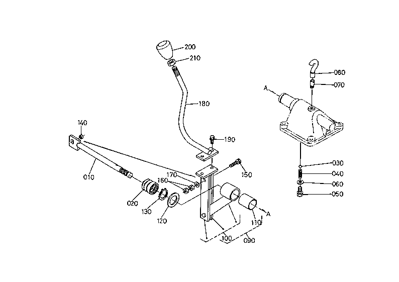 Main Gear Shift Lever