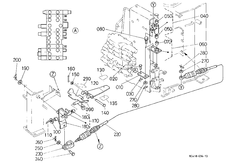 Control Lever (S/P)