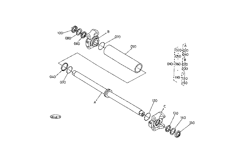 Steering Cylinder [Component Parts]