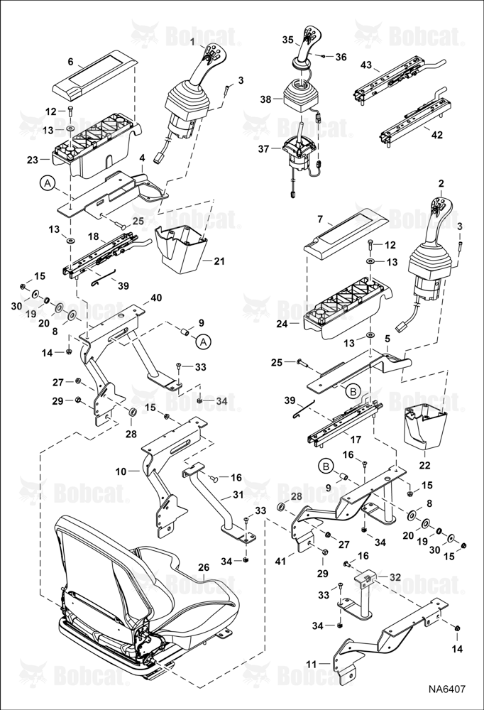 Controls Electrical (Armrest Assembly)