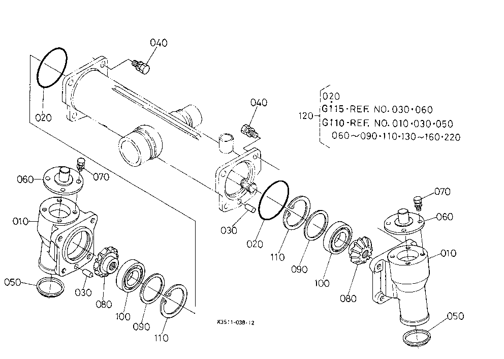 Bevel Gear Case
