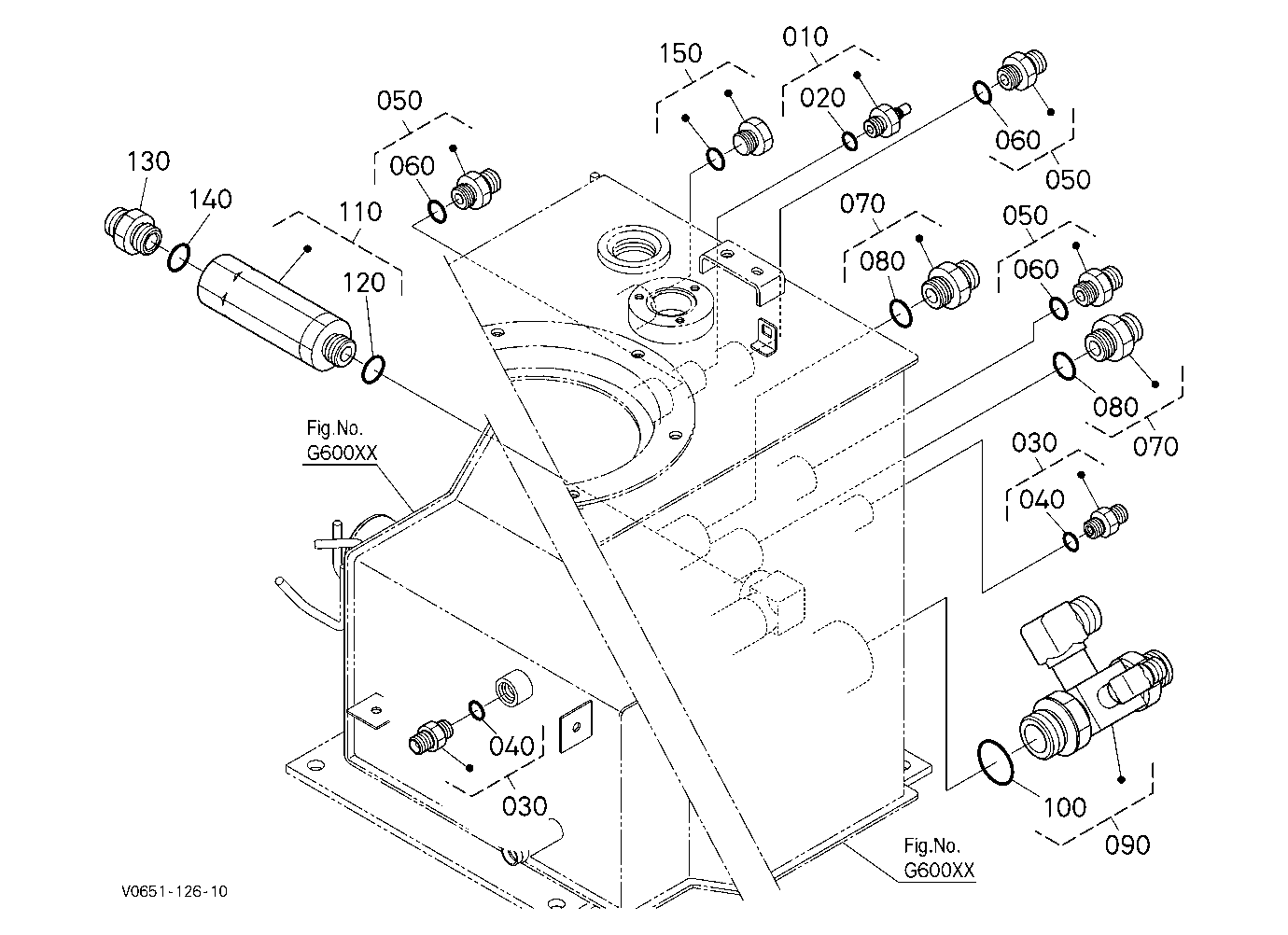 Oil Tank (Joint) [Manual Hitch]