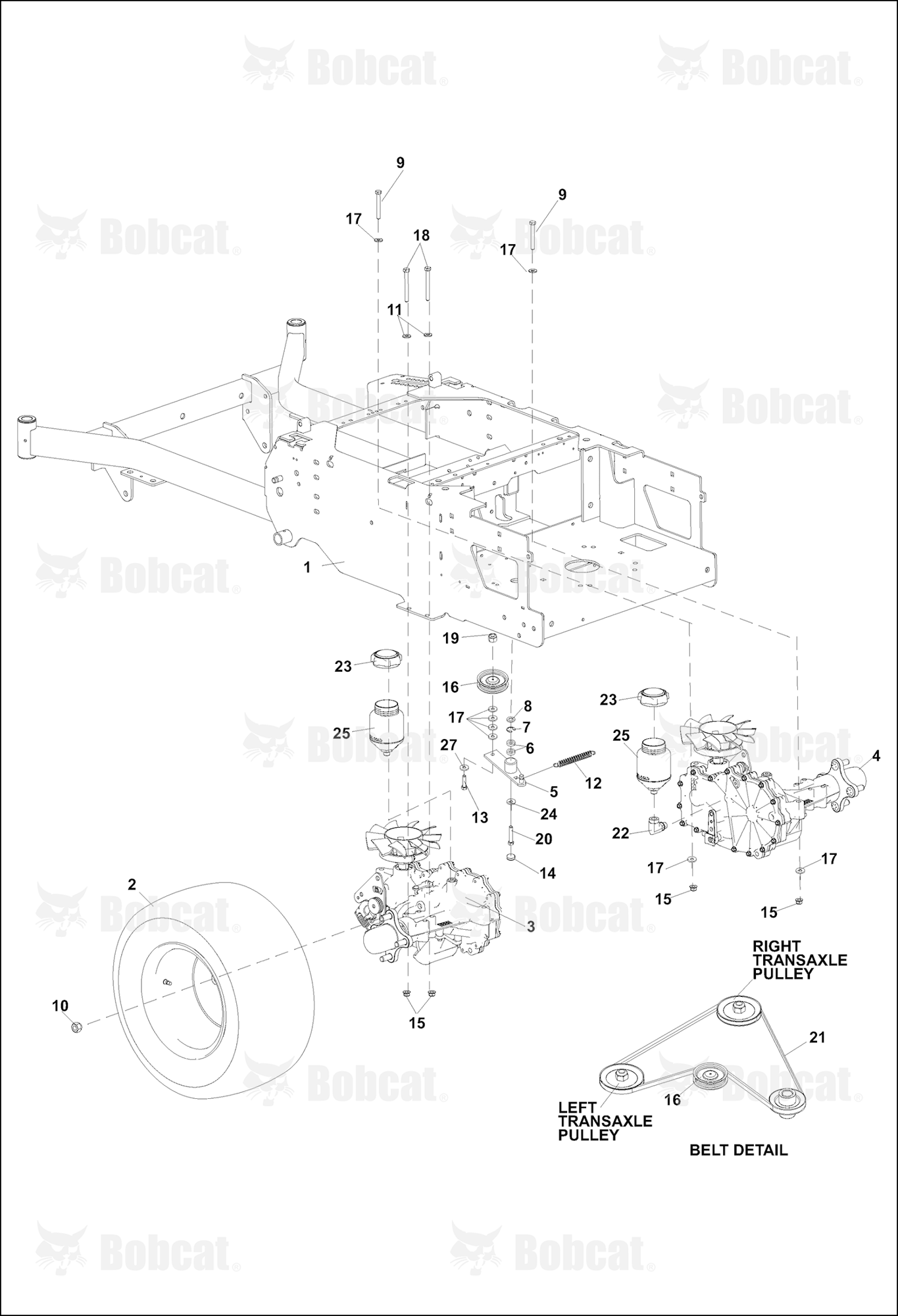 Transaxles / Rear Wheels