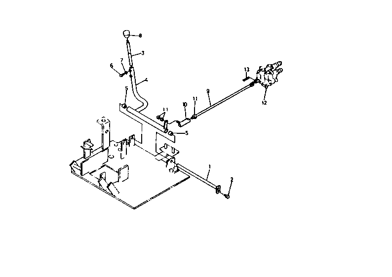 Control Lever (1) (Dozer)