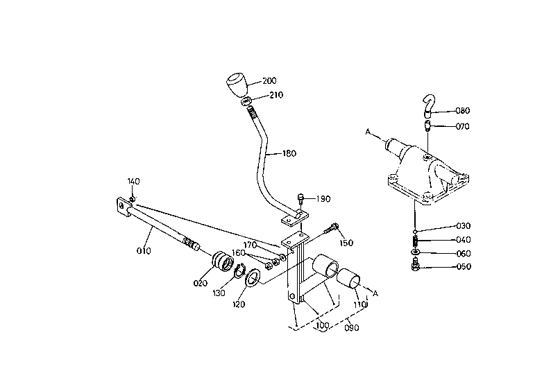 Main Gear Shift Lever