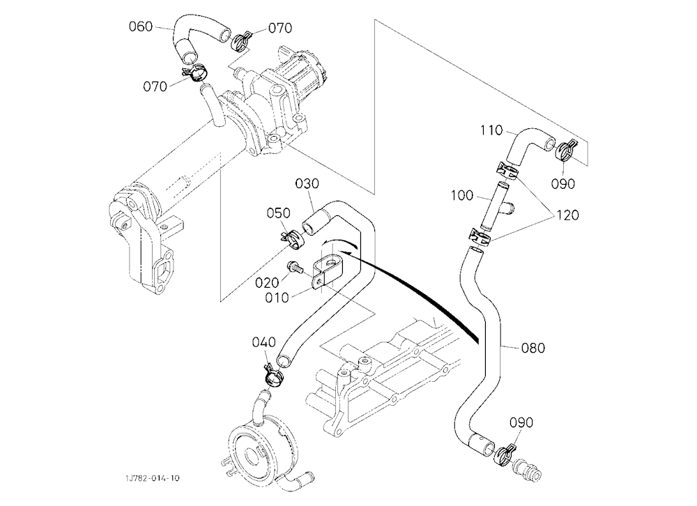 Egr Water Piping