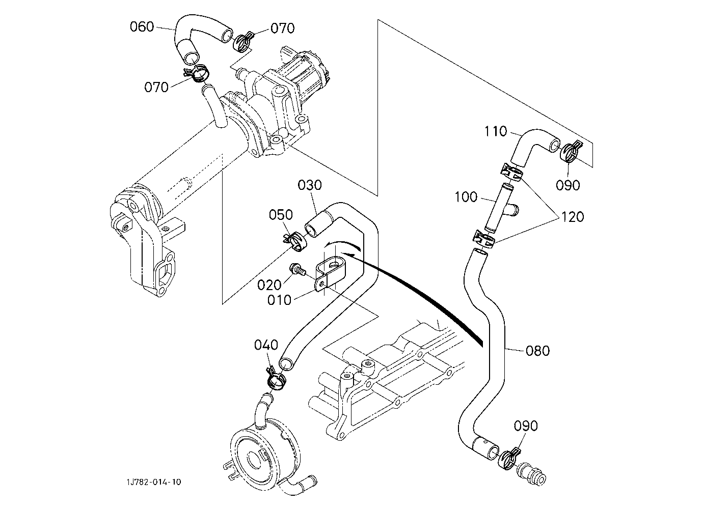 Egr Water Piping