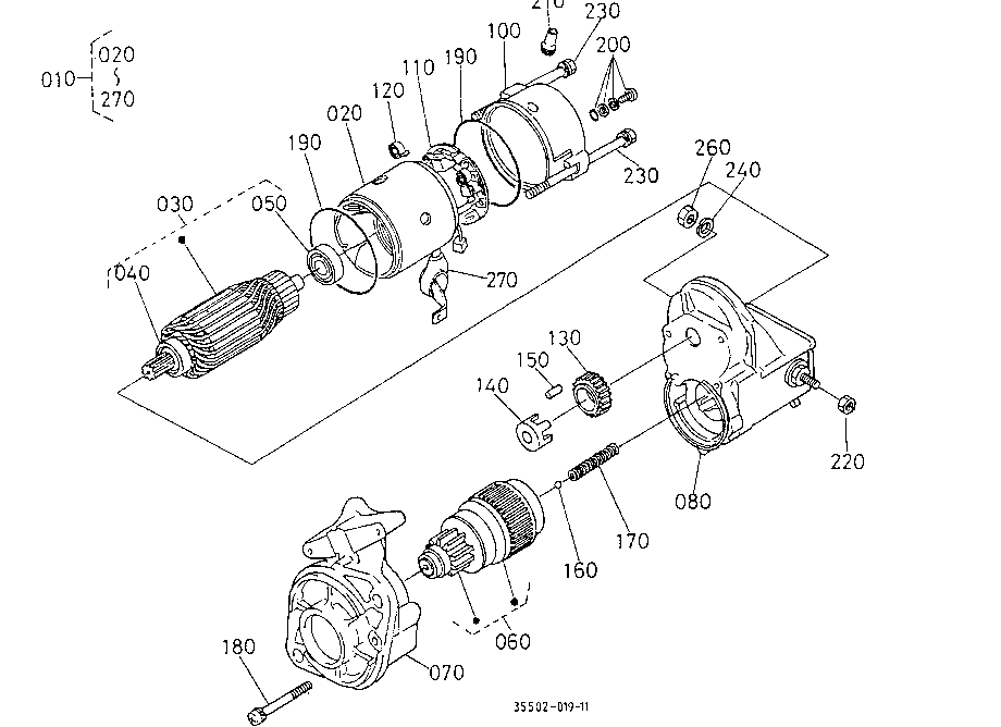 Starter [New Type] [Component Parts](Not For Reman