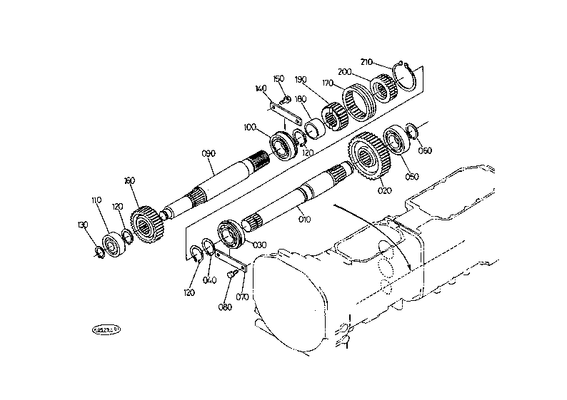 Front Drive Shaft (Rear Side) [A][Ca]